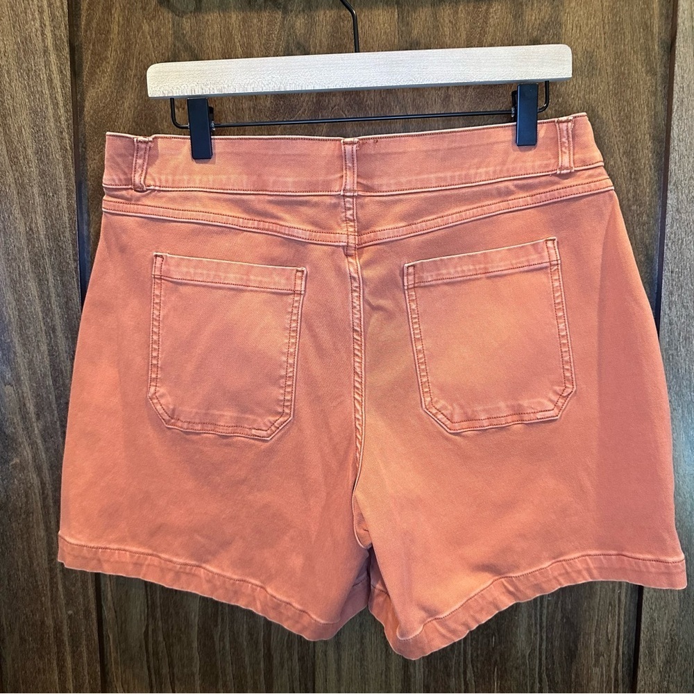 Lot of 4 Pairs of SPANX Women's Shorts - Blue, Orange, Tan, Charcoal - Size XL - Picture 10 of 14